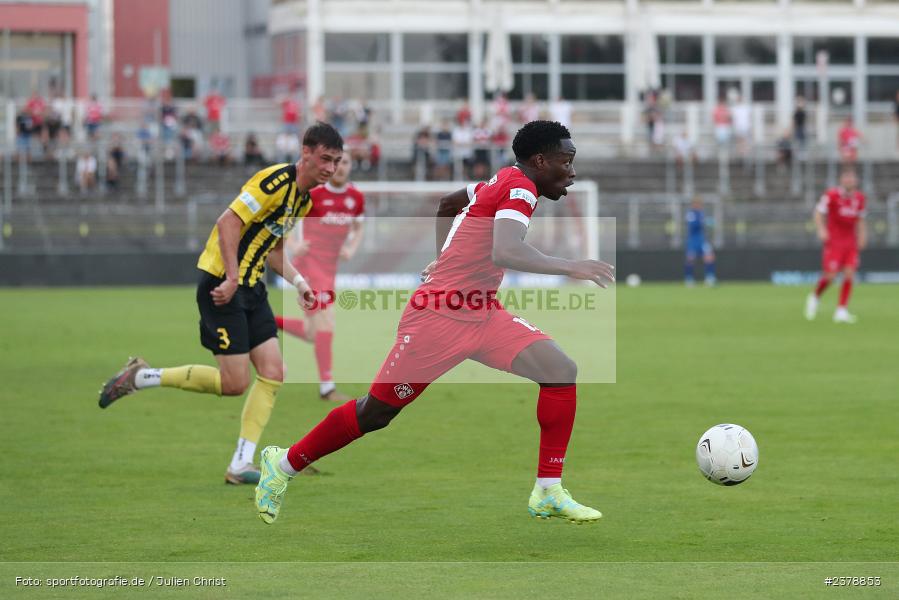 Benjika Caciel, FLYERALARM Arena, Würzburg, 12.09.2023, sport, action, BFV, Fussball, Saison 2023/2024, Achtelfinale, Toto-Pokal, BAY, FWK, SpVgg Bayreuth, FC Würzburger Kickers - Bild-ID: 2378853