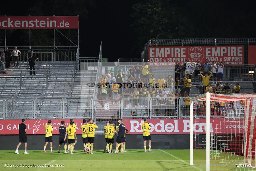 FLYERALARM Arena, Würzburg, 12.09.2023, sport, action, BFV, Fussball, Saison 2023/2024, Achtelfinale, Toto-Pokal, BAY, FWK, SpVgg Bayreuth, FC Würzburger Kickers - Bild-ID: 2378865