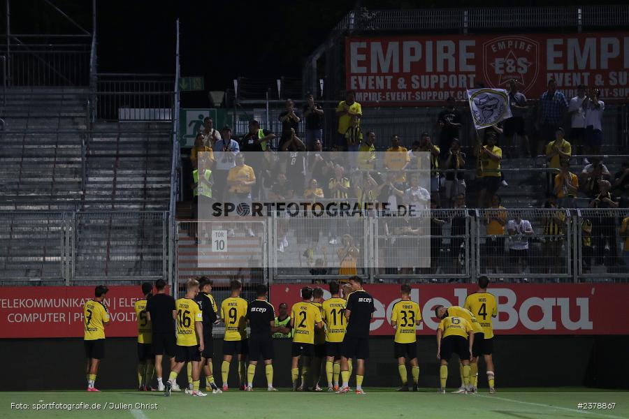 FLYERALARM Arena, Würzburg, 12.09.2023, sport, action, BFV, Fussball, Saison 2023/2024, Achtelfinale, Toto-Pokal, BAY, FWK, SpVgg Bayreuth, FC Würzburger Kickers - Bild-ID: 2378867