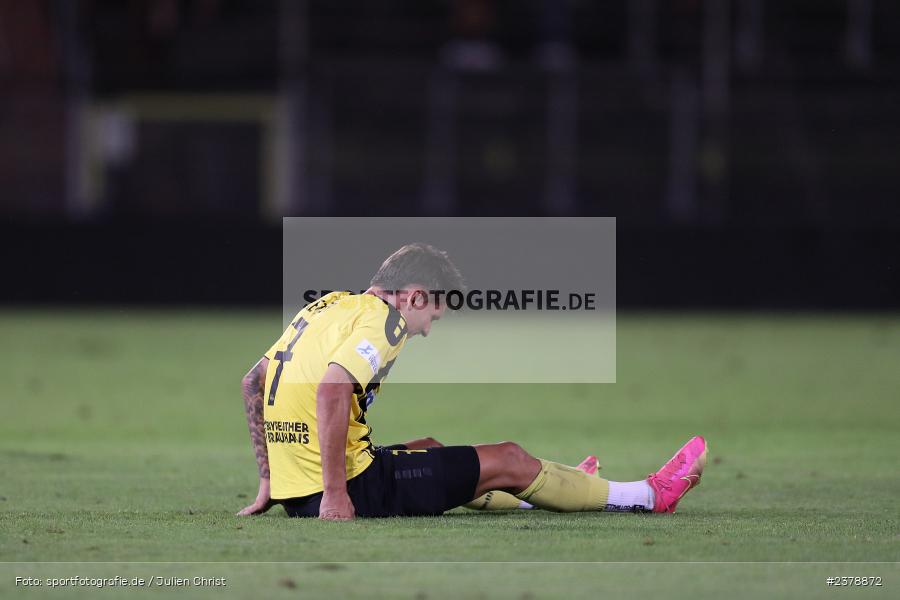 Vincent Ketzer, FLYERALARM Arena, Würzburg, 12.09.2023, sport, action, BFV, Fussball, Saison 2023/2024, Achtelfinale, Toto-Pokal, BAY, FWK, SpVgg Bayreuth, FC Würzburger Kickers - Bild-ID: 2378872
