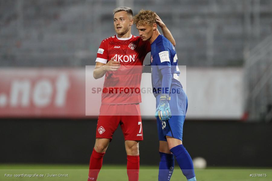 Thomas Haas, FLYERALARM Arena, Würzburg, 12.09.2023, sport, action, BFV, Fussball, Saison 2023/2024, Achtelfinale, Toto-Pokal, BAY, FWK, SpVgg Bayreuth, FC Würzburger Kickers - Bild-ID: 2378873
