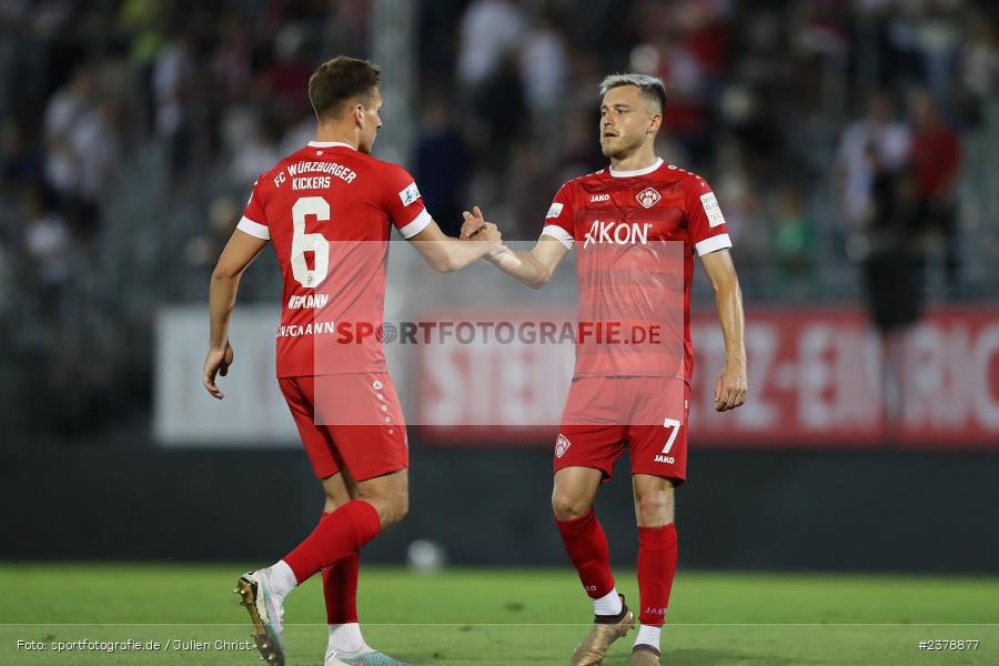 Thomas Haas, FLYERALARM Arena, Würzburg, 12.09.2023, sport, action, BFV, Fussball, Saison 2023/2024, Achtelfinale, Toto-Pokal, BAY, FWK, SpVgg Bayreuth, FC Würzburger Kickers - Bild-ID: 2378877