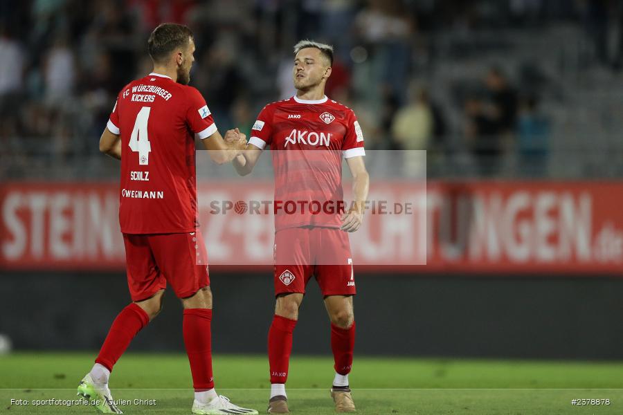 Thomas Haas, FLYERALARM Arena, Würzburg, 12.09.2023, sport, action, BFV, Fussball, Saison 2023/2024, Achtelfinale, Toto-Pokal, BAY, FWK, SpVgg Bayreuth, FC Würzburger Kickers - Bild-ID: 2378878