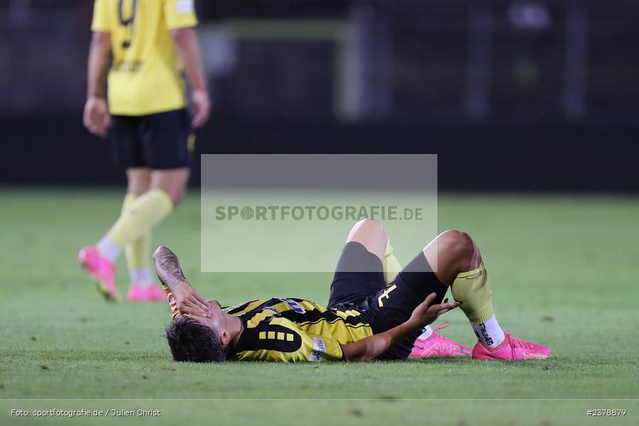 Vincent Ketzer, FLYERALARM Arena, Würzburg, 12.09.2023, sport, action, BFV, Fussball, Saison 2023/2024, Achtelfinale, Toto-Pokal, BAY, FWK, SpVgg Bayreuth, FC Würzburger Kickers - Bild-ID: 2378879