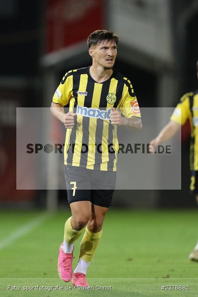 Vincent Ketzer, FLYERALARM Arena, Würzburg, 12.09.2023, sport, action, BFV, Fussball, Saison 2023/2024, Achtelfinale, Toto-Pokal, BAY, FWK, SpVgg Bayreuth, FC Würzburger Kickers - Bild-ID: 2378882