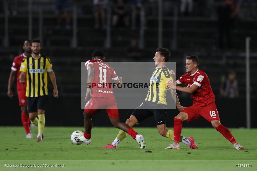 Vincent Ketzer, FLYERALARM Arena, Würzburg, 12.09.2023, sport, action, BFV, Fussball, Saison 2023/2024, Achtelfinale, Toto-Pokal, BAY, FWK, SpVgg Bayreuth, FC Würzburger Kickers - Bild-ID: 2378894