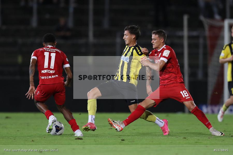 Vincent Ketzer, FLYERALARM Arena, Würzburg, 12.09.2023, sport, action, BFV, Fussball, Saison 2023/2024, Achtelfinale, Toto-Pokal, BAY, FWK, SpVgg Bayreuth, FC Würzburger Kickers - Bild-ID: 2378895