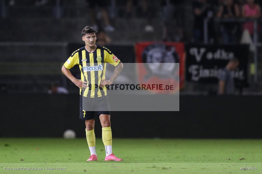 Vincent Ketzer, FLYERALARM Arena, Würzburg, 12.09.2023, sport, action, BFV, Fussball, Saison 2023/2024, Achtelfinale, Toto-Pokal, BAY, FWK, SpVgg Bayreuth, FC Würzburger Kickers - Bild-ID: 2378900