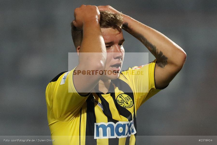 Jakub Mintal, FLYERALARM Arena, Würzburg, 12.09.2023, sport, action, BFV, Fussball, Saison 2023/2024, Achtelfinale, Toto-Pokal, BAY, FWK, SpVgg Bayreuth, FC Würzburger Kickers - Bild-ID: 2378904