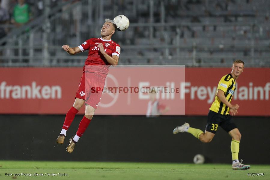 Thomas Haas, FLYERALARM Arena, Würzburg, 12.09.2023, sport, action, BFV, Fussball, Saison 2023/2024, Achtelfinale, Toto-Pokal, BAY, FWK, SpVgg Bayreuth, FC Würzburger Kickers - Bild-ID: 2378908