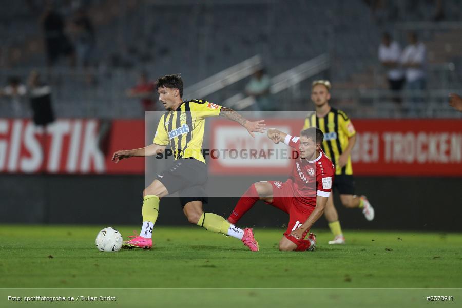 Vincent Ketzer, FLYERALARM Arena, Würzburg, 12.09.2023, sport, action, BFV, Fussball, Saison 2023/2024, Achtelfinale, Toto-Pokal, BAY, FWK, SpVgg Bayreuth, FC Würzburger Kickers - Bild-ID: 2378911