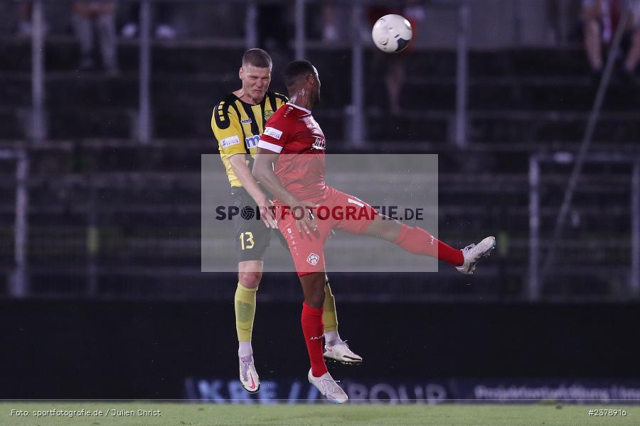 Anthony Syhre, FLYERALARM Arena, Würzburg, 12.09.2023, sport, action, BFV, Fussball, Saison 2023/2024, Achtelfinale, Toto-Pokal, BAY, FWK, SpVgg Bayreuth, FC Würzburger Kickers - Bild-ID: 2378916