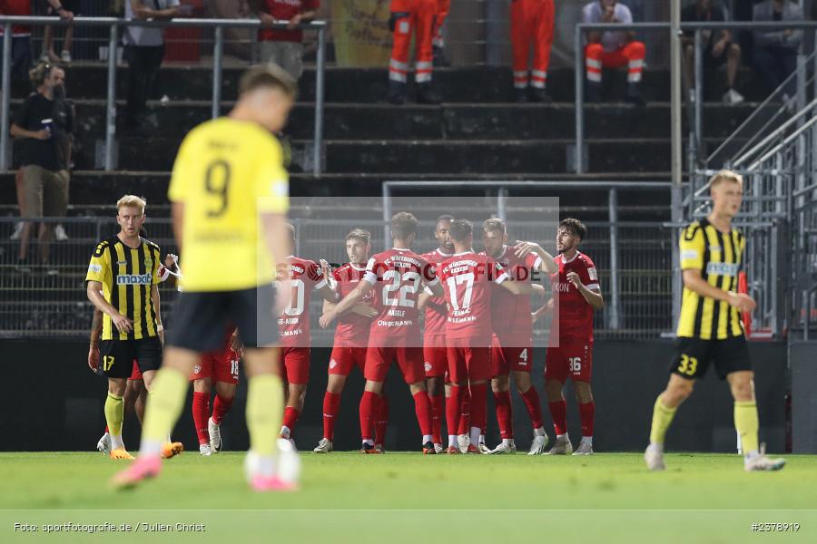 FLYERALARM Arena, Würzburg, 12.09.2023, sport, action, BFV, Fussball, Saison 2023/2024, Achtelfinale, Toto-Pokal, BAY, FWK, SpVgg Bayreuth, FC Würzburger Kickers - Bild-ID: 2378919