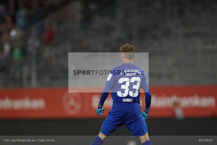Norman Quindt, FLYERALARM Arena, Würzburg, 12.09.2023, sport, action, BFV, Fussball, Saison 2023/2024, Achtelfinale, Toto-Pokal, BAY, FWK, SpVgg Bayreuth, FC Würzburger Kickers - Bild-ID: 2378925