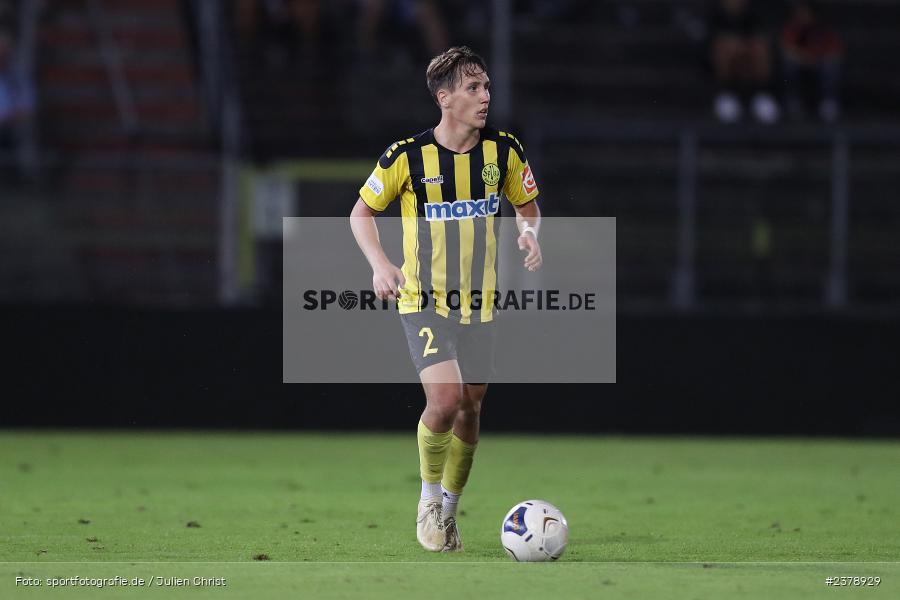 Jonas Kehl, FLYERALARM Arena, Würzburg, 12.09.2023, sport, action, BFV, Fussball, Saison 2023/2024, Achtelfinale, Toto-Pokal, BAY, FWK, SpVgg Bayreuth, FC Würzburger Kickers - Bild-ID: 2378929
