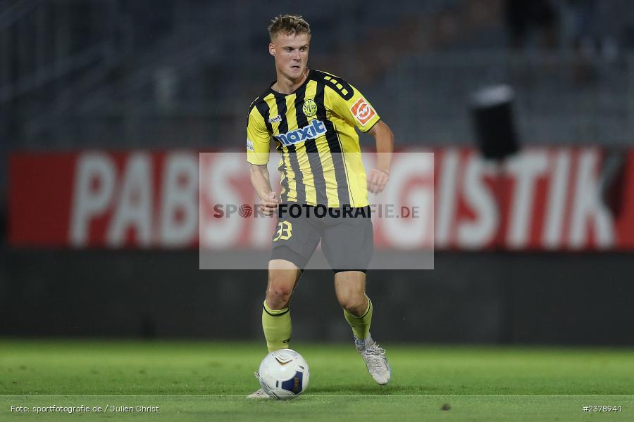 Fabio Pirner, FLYERALARM Arena, Würzburg, 12.09.2023, sport, action, BFV, Fussball, Saison 2023/2024, Achtelfinale, Toto-Pokal, BAY, FWK, SpVgg Bayreuth, FC Würzburger Kickers - Bild-ID: 2378941