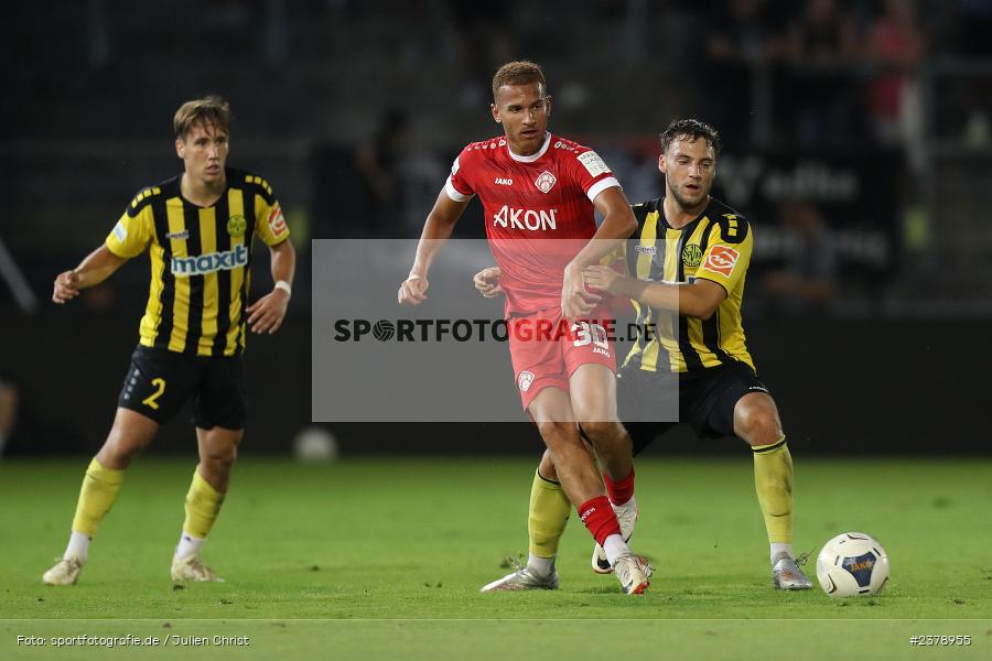 Benyas Solomon Junge-Abiol, FLYERALARM Arena, Würzburg, 12.09.2023, sport, action, BFV, Fussball, Saison 2023/2024, Achtelfinale, Toto-Pokal, BAY, FWK, SpVgg Bayreuth, FC Würzburger Kickers - Bild-ID: 2378955