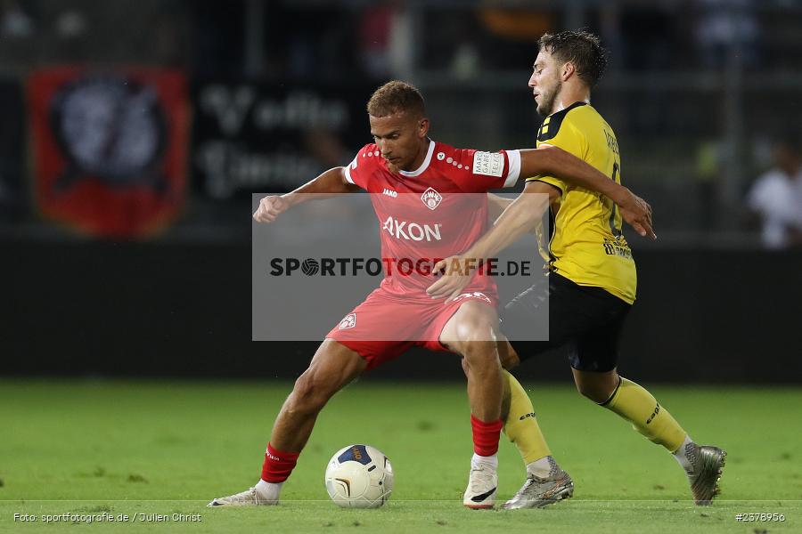 Benyas Solomon Junge-Abiol, FLYERALARM Arena, Würzburg, 12.09.2023, sport, action, BFV, Fussball, Saison 2023/2024, Achtelfinale, Toto-Pokal, BAY, FWK, SpVgg Bayreuth, FC Würzburger Kickers - Bild-ID: 2378956