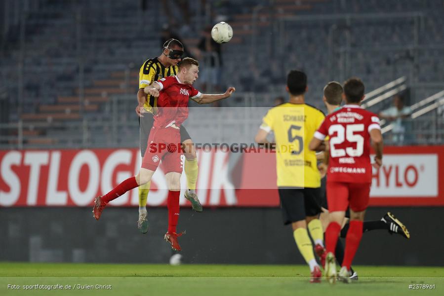 Nico Moos, FLYERALARM Arena, Würzburg, 12.09.2023, sport, action, BFV, Fussball, Saison 2023/2024, Achtelfinale, Toto-Pokal, BAY, FWK, SpVgg Bayreuth, FC Würzburger Kickers - Bild-ID: 2378961