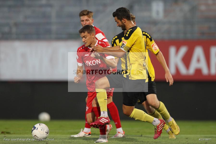 Maximilian Zaiser, FLYERALARM Arena, Würzburg, 12.09.2023, sport, action, BFV, Fussball, Saison 2023/2024, Achtelfinale, Toto-Pokal, BAY, FWK, SpVgg Bayreuth, FC Würzburger Kickers - Bild-ID: 2378971