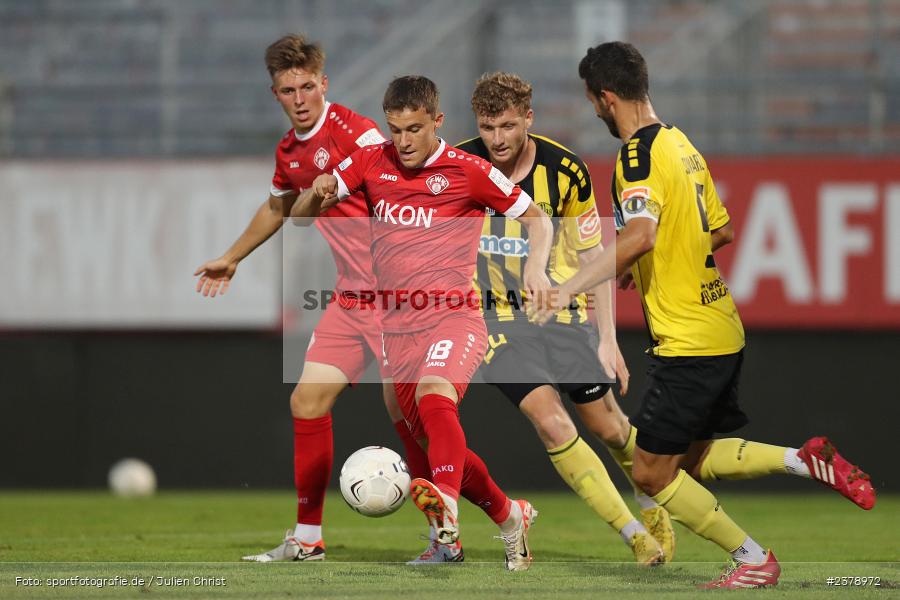 Maximilian Zaiser, FLYERALARM Arena, Würzburg, 12.09.2023, sport, action, BFV, Fussball, Saison 2023/2024, Achtelfinale, Toto-Pokal, BAY, FWK, SpVgg Bayreuth, FC Würzburger Kickers - Bild-ID: 2378972