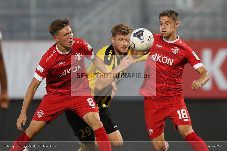 Maximilian Zaiser, FLYERALARM Arena, Würzburg, 12.09.2023, sport, action, BFV, Fussball, Saison 2023/2024, Achtelfinale, Toto-Pokal, BAY, FWK, SpVgg Bayreuth, FC Würzburger Kickers - Bild-ID: 2378973