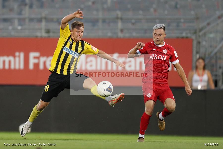 Thomas Haas, FLYERALARM Arena, Würzburg, 12.09.2023, sport, action, BFV, Fussball, Saison 2023/2024, Achtelfinale, Toto-Pokal, BAY, FWK, SpVgg Bayreuth, FC Würzburger Kickers - Bild-ID: 2378988