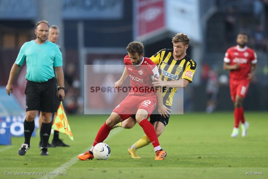 Daniel Hägele, FLYERALARM Arena, Würzburg, 12.09.2023, sport, action, BFV, Fussball, Saison 2023/2024, Achtelfinale, Toto-Pokal, BAY, FWK, SpVgg Bayreuth, FC Würzburger Kickers - Bild-ID: 2378998