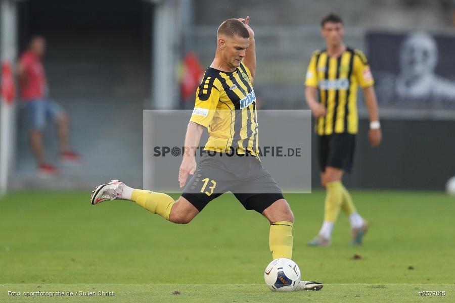 Anthony Syhre, FLYERALARM Arena, Würzburg, 12.09.2023, sport, action, BFV, Fussball, Saison 2023/2024, Achtelfinale, Toto-Pokal, BAY, FWK, SpVgg Bayreuth, FC Würzburger Kickers - Bild-ID: 2379015