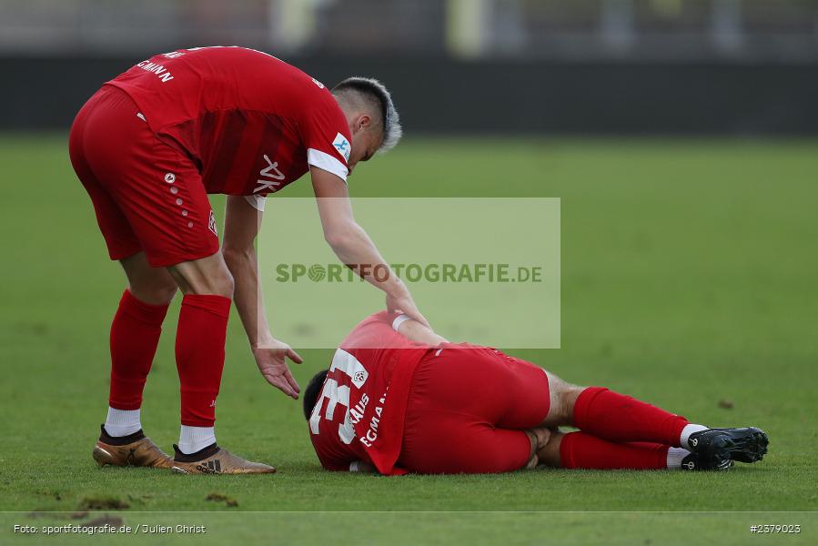 Tim Kraus, FLYERALARM Arena, Würzburg, 12.09.2023, sport, action, BFV, Fussball, Saison 2023/2024, Achtelfinale, Toto-Pokal, BAY, FWK, SpVgg Bayreuth, FC Würzburger Kickers - Bild-ID: 2379023