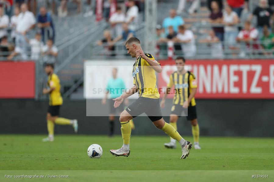 Anthony Syhre, FLYERALARM Arena, Würzburg, 12.09.2023, sport, action, BFV, Fussball, Saison 2023/2024, Achtelfinale, Toto-Pokal, BAY, FWK, SpVgg Bayreuth, FC Würzburger Kickers - Bild-ID: 2379031