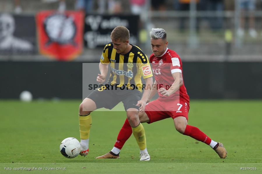 Daniel Haubner, FLYERALARM Arena, Würzburg, 12.09.2023, sport, action, BFV, Fussball, Saison 2023/2024, Achtelfinale, Toto-Pokal, BAY, FWK, SpVgg Bayreuth, FC Würzburger Kickers - Bild-ID: 2379033