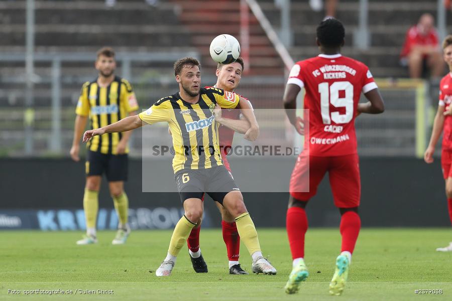 Tim Latteier, FLYERALARM Arena, Würzburg, 12.09.2023, sport, action, BFV, Fussball, Saison 2023/2024, Achtelfinale, Toto-Pokal, BAY, FWK, SpVgg Bayreuth, FC Würzburger Kickers - Bild-ID: 2379038