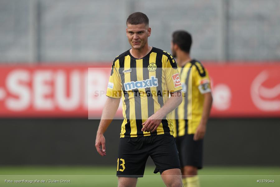 Anthony Syhre, FLYERALARM Arena, Würzburg, 12.09.2023, sport, action, BFV, Fussball, Saison 2023/2024, Achtelfinale, Toto-Pokal, BAY, FWK, SpVgg Bayreuth, FC Würzburger Kickers - Bild-ID: 2379046