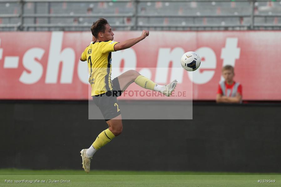Jonas Kehl, FLYERALARM Arena, Würzburg, 12.09.2023, sport, action, BFV, Fussball, Saison 2023/2024, Achtelfinale, Toto-Pokal, BAY, FWK, SpVgg Bayreuth, FC Würzburger Kickers - Bild-ID: 2379049