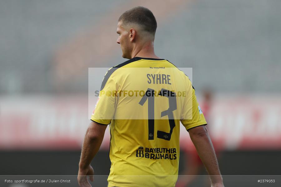 Anthony Syhre, FLYERALARM Arena, Würzburg, 12.09.2023, sport, action, BFV, Fussball, Saison 2023/2024, Achtelfinale, Toto-Pokal, BAY, FWK, SpVgg Bayreuth, FC Würzburger Kickers - Bild-ID: 2379053