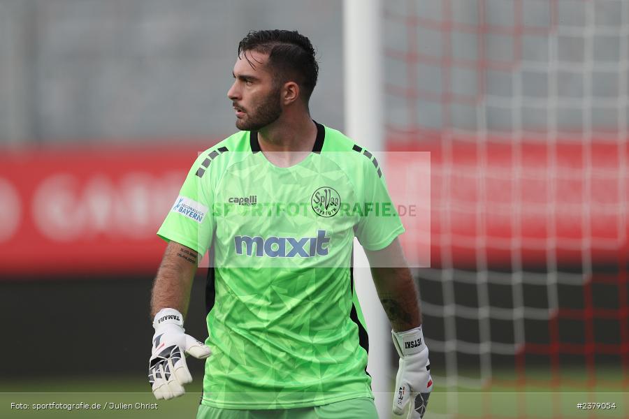 Lucas Zahaczewski, FLYERALARM Arena, Würzburg, 12.09.2023, sport, action, BFV, Fussball, Saison 2023/2024, Achtelfinale, Toto-Pokal, BAY, FWK, SpVgg Bayreuth, FC Würzburger Kickers - Bild-ID: 2379054