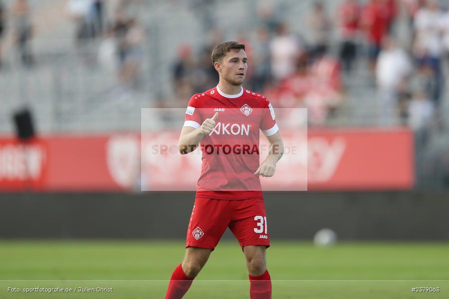 Tim Kraus, FLYERALARM Arena, Würzburg, 12.09.2023, sport, action, BFV, Fussball, Saison 2023/2024, Achtelfinale, Toto-Pokal, BAY, FWK, SpVgg Bayreuth, FC Würzburger Kickers - Bild-ID: 2379063
