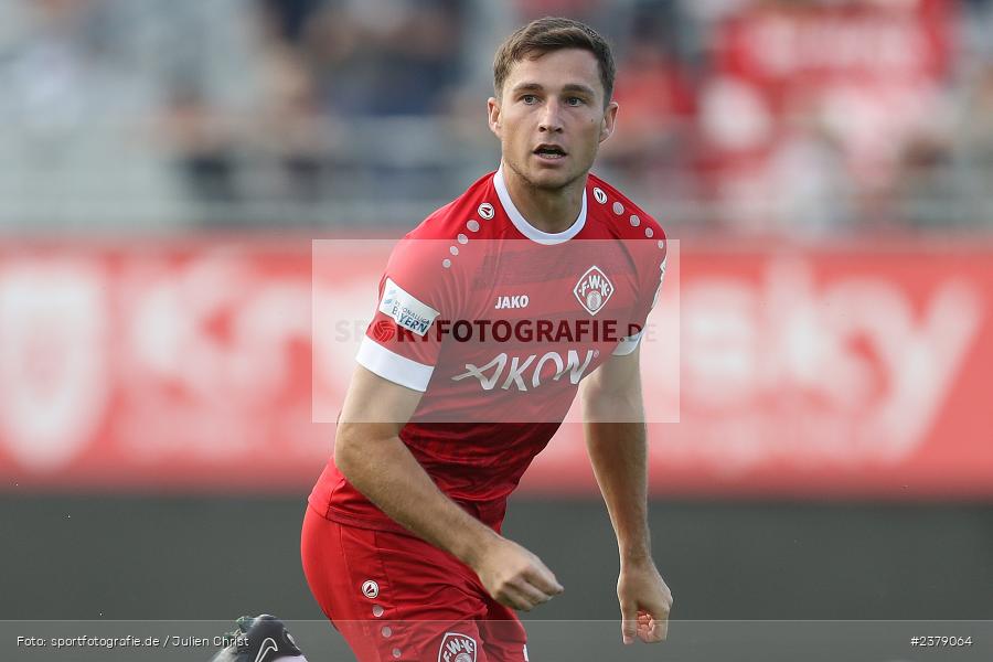 Tim Kraus, FLYERALARM Arena, Würzburg, 12.09.2023, sport, action, BFV, Fussball, Saison 2023/2024, Achtelfinale, Toto-Pokal, BAY, FWK, SpVgg Bayreuth, FC Würzburger Kickers - Bild-ID: 2379064