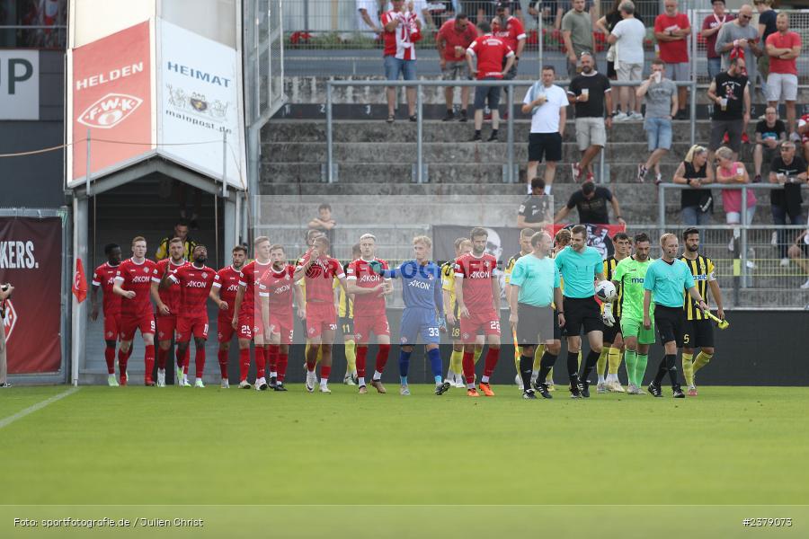 FLYERALARM Arena, Würzburg, 12.09.2023, sport, action, BFV, Fussball, Saison 2023/2024, Achtelfinale, Toto-Pokal, BAY, FWK, SpVgg Bayreuth, FC Würzburger Kickers - Bild-ID: 2379073