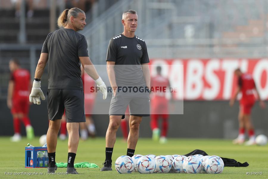 Marek Mintal, FLYERALARM Arena, Würzburg, 12.09.2023, sport, action, BFV, Fussball, Saison 2023/2024, Achtelfinale, Toto-Pokal, BAY, FWK, SpVgg Bayreuth, FC Würzburger Kickers - Bild-ID: 2379075