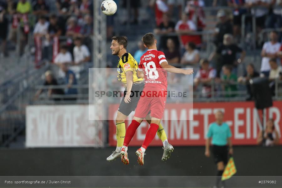 Maximilian Zaiser, FLYERALARM Arena, Würzburg, 12.09.2023, sport, action, BFV, Fussball, Saison 2023/2024, Achtelfinale, Toto-Pokal, BAY, FWK, SpVgg Bayreuth, FC Würzburger Kickers - Bild-ID: 2379082