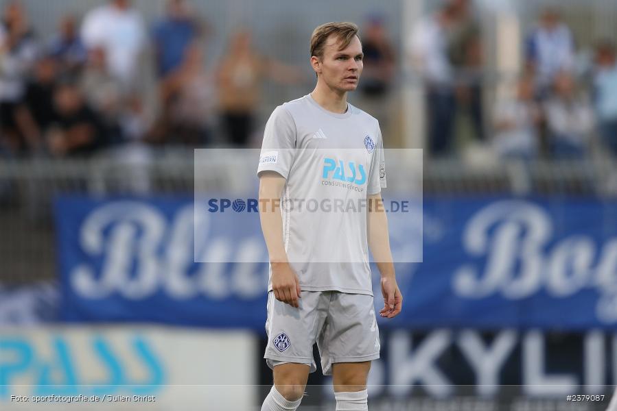 Tom Schulz, Stadion am Schönbusch, Aschaffenburg, 15.09.2023, sport, action, BFV, Fussball, Saison 2023/2024, 10. Spieltag, Regionalliga Bayern, SVS, SVA, SV Schalding-Heining, SV Viktoria Aschaffenburg - Bild-ID: 2379087