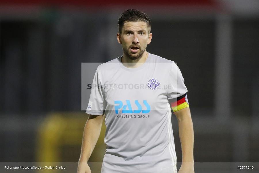 Benjamin Baier, Stadion am Schönbusch, Aschaffenburg, 15.09.2023, sport, action, BFV, Fussball, Saison 2023/2024, 10. Spieltag, Regionalliga Bayern, SVS, SVA, SV Schalding-Heining, SV Viktoria Aschaffenburg - Bild-ID: 2379240