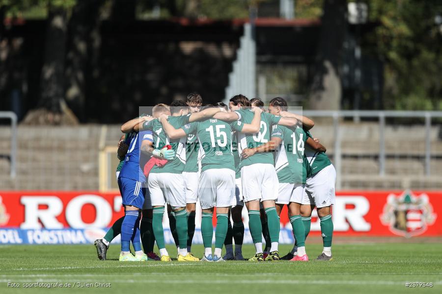 Mannschaftskreis, Willy-Sachs-Stadion, Schweinfurt, 16.09.2023, sport, action, BFV, Fussball, Saison 2023/2024, 10. Spieltag, Regionalliga Bayern, FCB, FCS, FC Bayern München II, 1. FC Schweinfurt 1905 - Bild-ID: 2379348