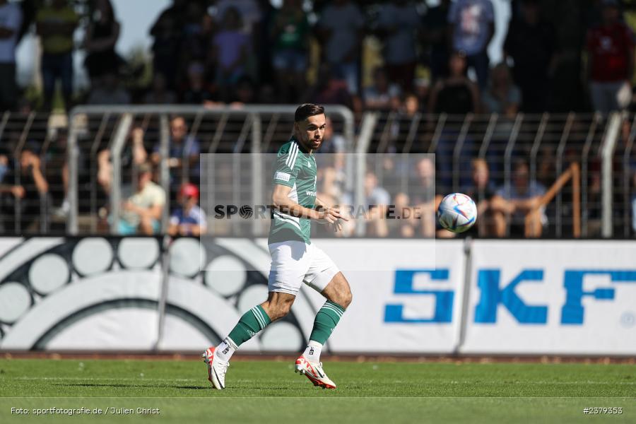 Severo Sturm, Willy-Sachs-Stadion, Schweinfurt, 16.09.2023, sport, action, BFV, Fussball, Saison 2023/2024, 10. Spieltag, Regionalliga Bayern, FCB, FCS, FC Bayern München II, 1. FC Schweinfurt 1905 - Bild-ID: 2379353