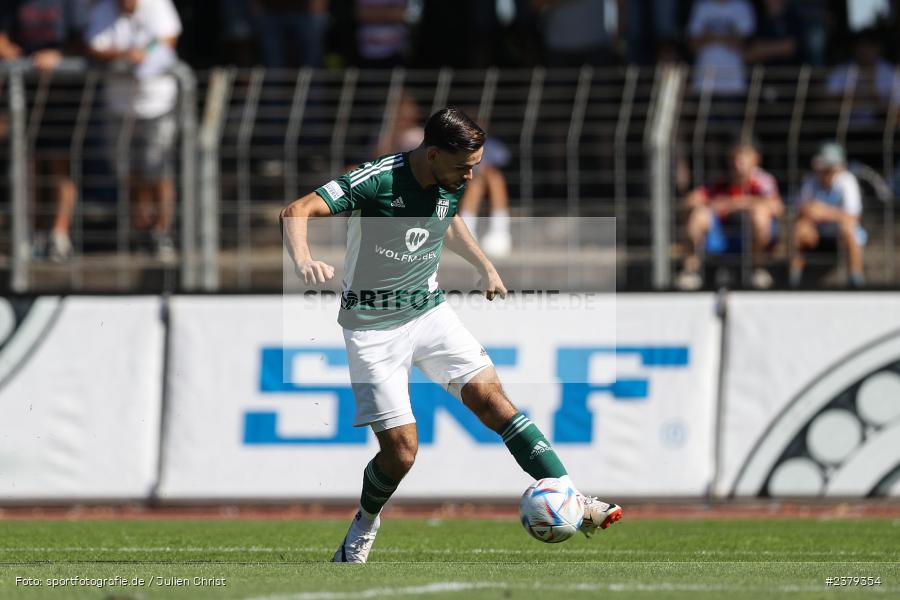 Severo Sturm, Willy-Sachs-Stadion, Schweinfurt, 16.09.2023, sport, action, BFV, Fussball, Saison 2023/2024, 10. Spieltag, Regionalliga Bayern, FCB, FCS, FC Bayern München II, 1. FC Schweinfurt 1905 - Bild-ID: 2379354