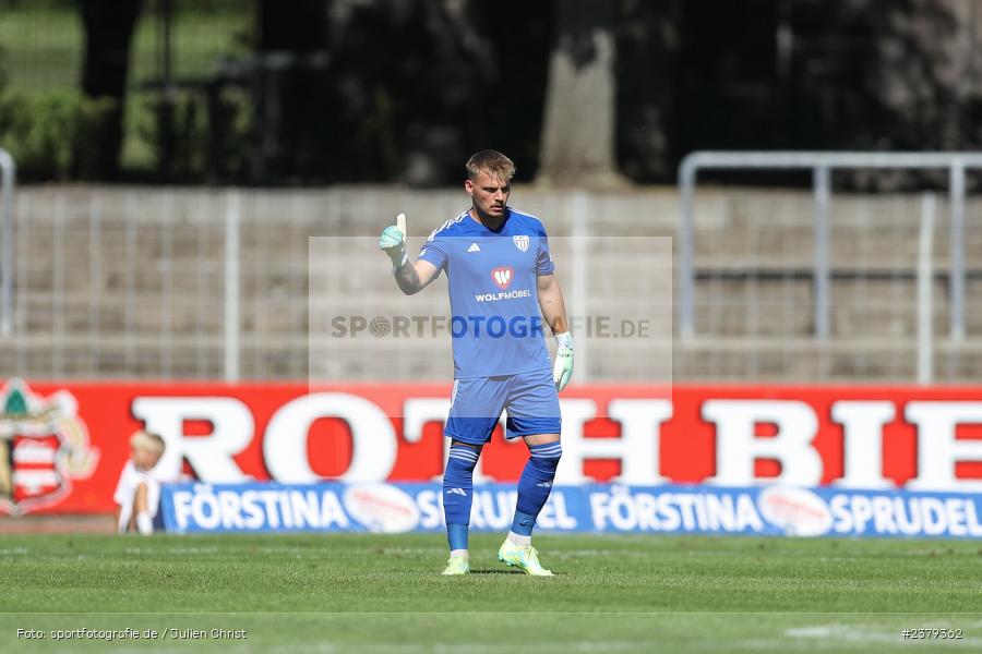 Lukas Wenzel, Willy-Sachs-Stadion, Schweinfurt, 16.09.2023, sport, action, BFV, Fussball, Saison 2023/2024, 10. Spieltag, Regionalliga Bayern, FCB, FCS, FC Bayern München II, 1. FC Schweinfurt 1905 - Bild-ID: 2379362