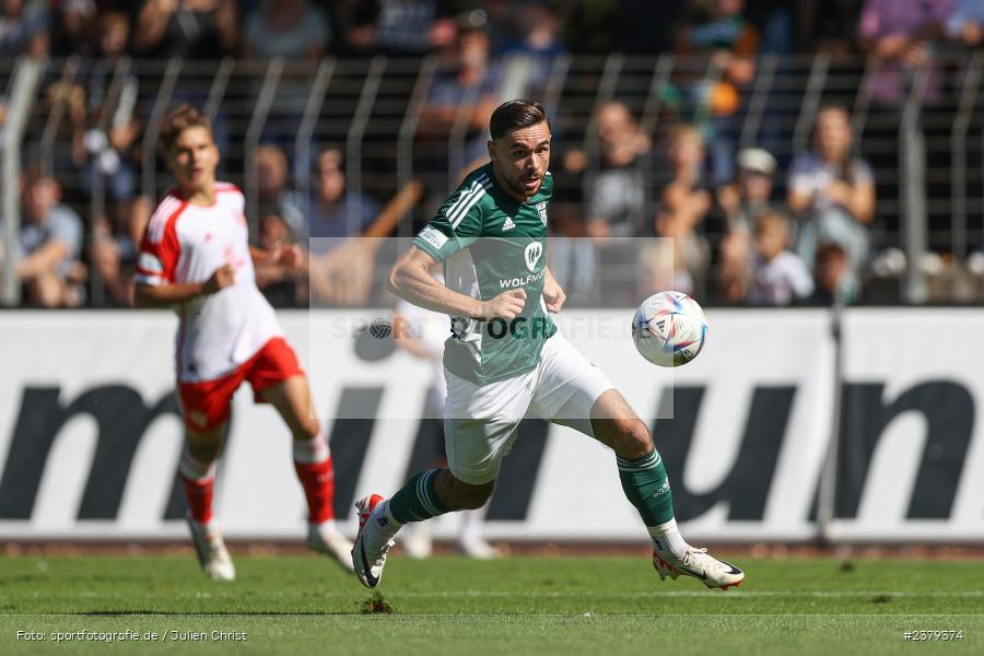 Severo Sturm, Willy-Sachs-Stadion, Schweinfurt, 16.09.2023, sport, action, BFV, Fussball, Saison 2023/2024, 10. Spieltag, Regionalliga Bayern, FCB, FCS, FC Bayern München II, 1. FC Schweinfurt 1905 - Bild-ID: 2379374