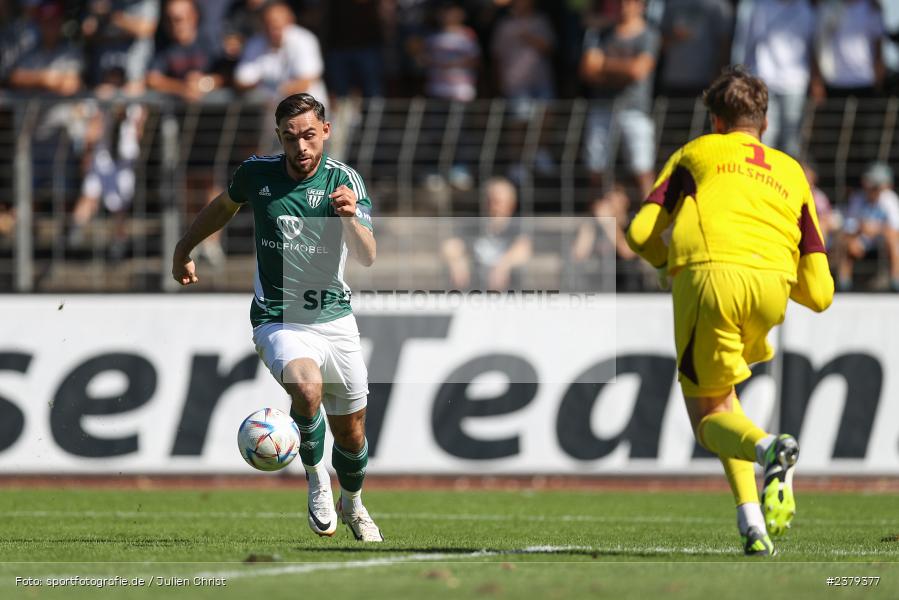 Severo Sturm, Willy-Sachs-Stadion, Schweinfurt, 16.09.2023, sport, action, BFV, Fussball, Saison 2023/2024, 10. Spieltag, Regionalliga Bayern, FCB, FCS, FC Bayern München II, 1. FC Schweinfurt 1905 - Bild-ID: 2379377